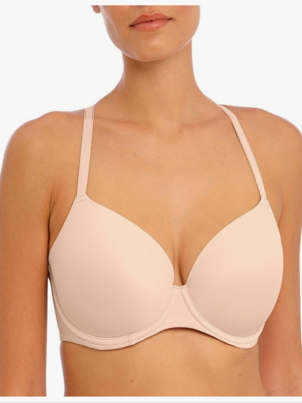 Freya Light Nude Smooth Underwire T-Shirt Bra Nwt